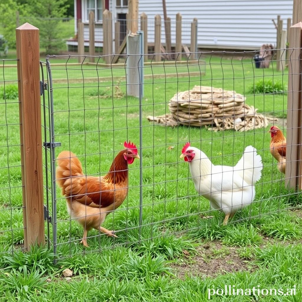 How High Of A Fence For Chickens?